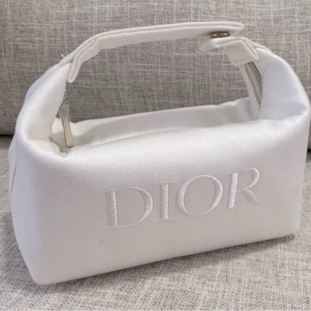 GWP Dior White Dumpling Bag w/box